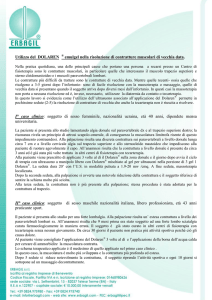 Utilizzo del DOLAREN emulgel nella risoluzione di