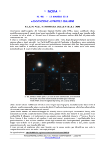Silicio nell`atmosfera delle stelle Ìadi