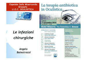 Le infezioni chirurgiche - Studio Viale von der Goltz
