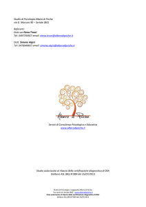progetto dello screening del linguaggio per le