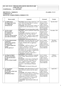 MODULI DI ITALIANO (2001/2002)