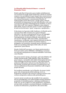 La Filosofia della Poesia di Omero - a cura di Domenico