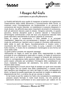 I disegni del Cielo - Associazione Ravennate Astrofili Rheyta