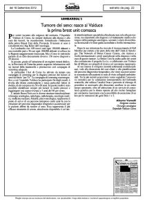 Tumore al seno (Sole24h)