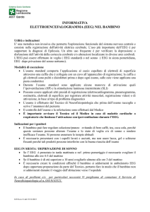 (eeg) nel bambino