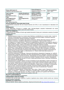 Calcolo Numerico - dee @ poliba