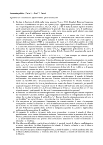 Equilibrio del consumatore
