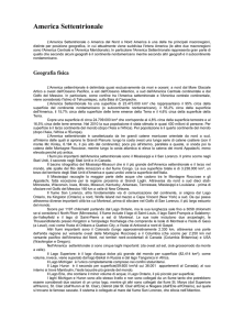 America Settentrionale - FDA Didattica per le materie letterarie