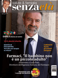 Farmaci, "Il bambino non è un piccolo adulto" NOVITÀ IN