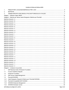 1. PRINCIPI PER L`ACQUISIZIONE/REGOLE PER L`USO