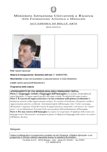 Sproccati Semiotica dell`arte 14-15