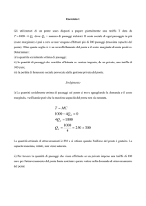 Esercitazione Beni Pubblici