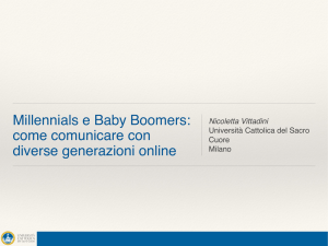 Millennials e Baby Boomers- come comunicare con diverse