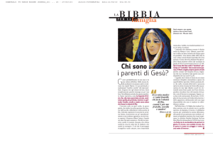 La Bibbia in un frammento: Chi sono i parenti di Gesù?