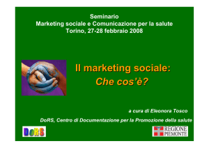 Marketing sociale