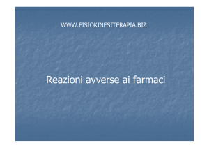 Reazioni avverse ai farmaci