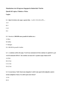 simulazione test logica chimica fisica vi