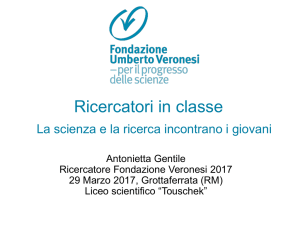 Ricercatori in Classe_Gentile