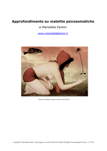 Approfondimenti malattie psicosomatiche
