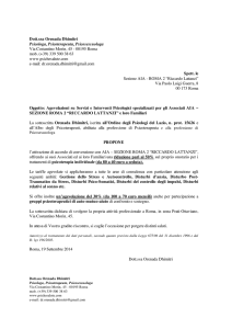 lettera di convenzione - Sezione A.I.A. Roma 2