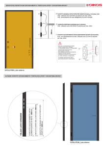 SCHEMA CONTATTI ELETTRICI ARCKEY