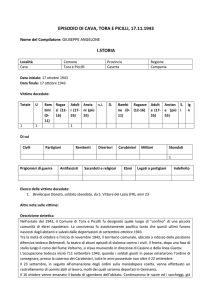 episodio di cava, tora e picilli, 17.11.1943 i.storia