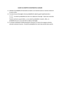 CLASSE VA-COMPITO DI MATEMATICA