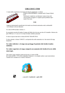 Come si misura il livello di coagulazione