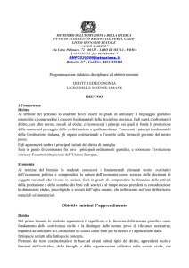 Biennio Diritto - Liceo Anco Marzio