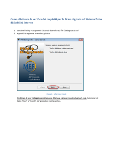 Manuale verifica dei requisiti per la firma digitale