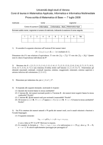 compito 07/07/08 - Dipartimento di Informatica