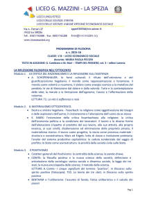 PROGRAMMA DI FILOSOFIA as 2015-16 CLASSE: VB