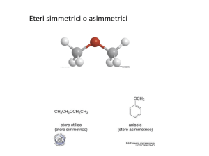 Eteri simmetrici o asimmetrici