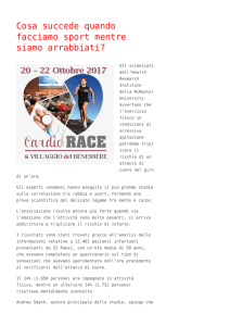 Cosa succede quando facciamo sport mentre siamo arrabbiati?