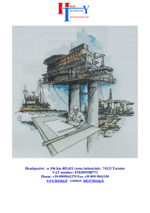 (zona industriale) 74123 Taranto VAT number: IT01095580773