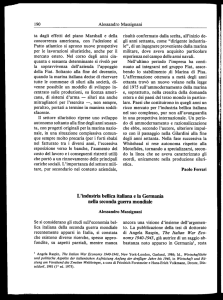L`industria bellica italiana e la Germania nella seconda guerra