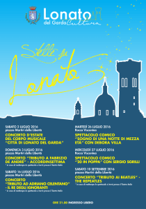 CONCERTO D`ESTATE DEL CORPO MUSICALE “CITTÀ DI