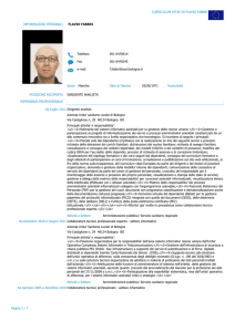 cv report - AUSL Bologna