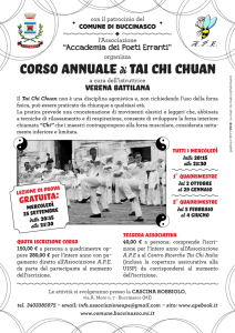Corso annualedi TAI CHI CHUAN