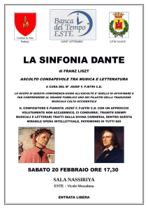 LA SINFONIA DANTE FRANZ LISZT