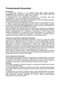 Trombocitemia Essenziale