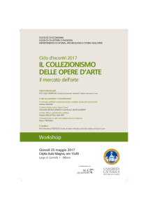 Locandina A3 il collezionismo delle opere d`arte.indd