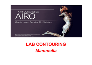 LAB CONTOURING Mammella