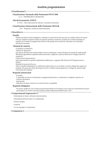Analista programmatore (EUCIP Software Developer)