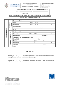 DICHIARAZIONE ICP