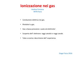 Bagliori nel vuoto - Pavia Fisica Home Page