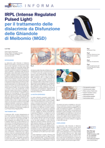 IRPL (Intense Regulated Pulsed Light) per il trattamento delle