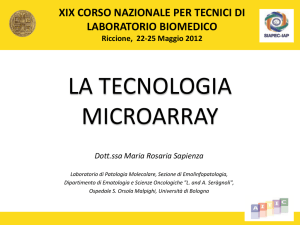 la tecnologia microarray - W W W . T E L E S A . ORG