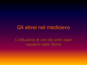 Gli ebrei nel medioevo