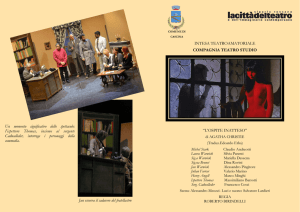 Teatro Studio Libretto di sala